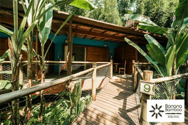 Banana Bamboo Ecolodge Ubatumirim Екстер'єр фото